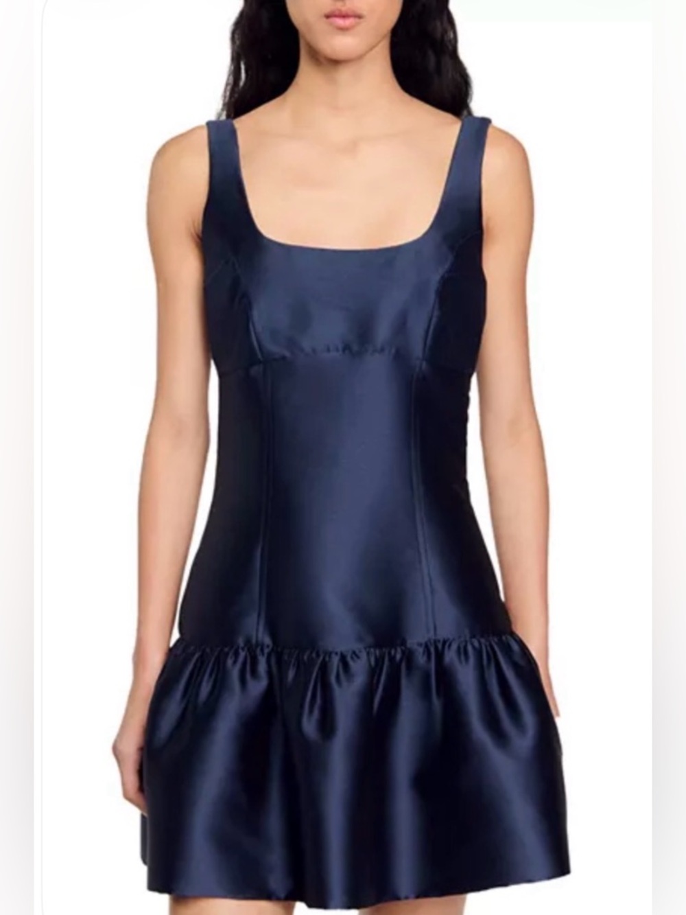 Navy One-Piece Dress by Sandro Sz 38